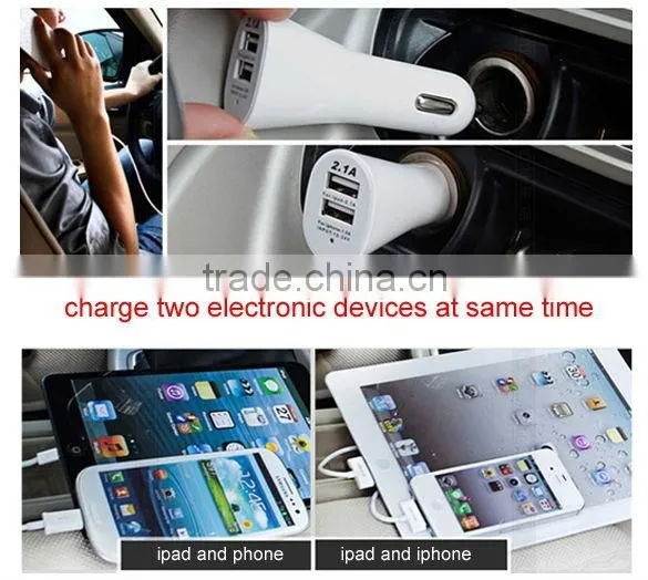 The candy-colored usb charger module for car
