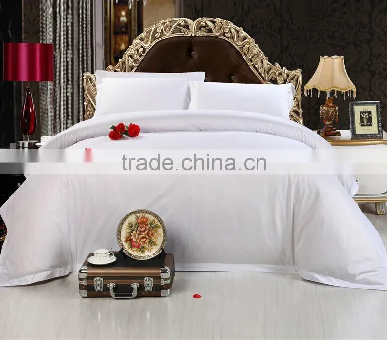 4pcs 100% cotton luxury five star hotel bedding set