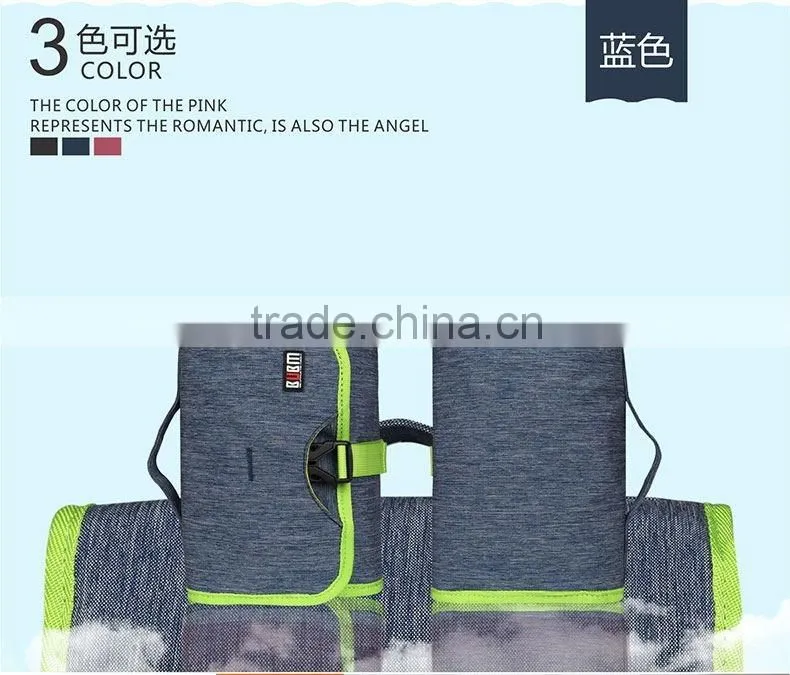 wholesale nylon folding small protable cosmetic bag Washing Tool Bag
