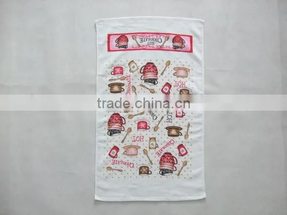 pigment printing cotton tea towel home textile cooling towel wholesale alibaba china supplier