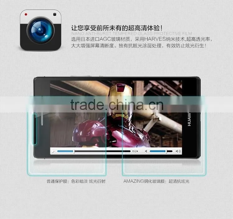 For Huawei Y520 Glass Screen protector, High quality mobile phone 9H 2.5D factory wholesale