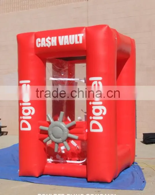 new inflatable Cash Machine inflatable cash cube for sale
