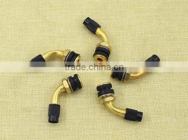 Motorbike Motorcycle Bike 90 Degree Right Angle Bend PVR-70 PVR32 Tubeless Valve