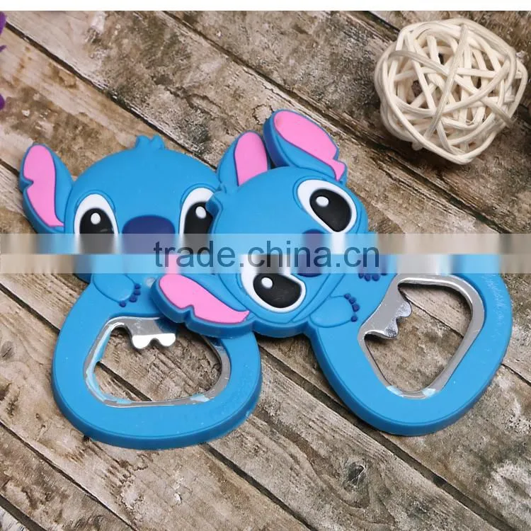 customized soft pvc beer bottle opener