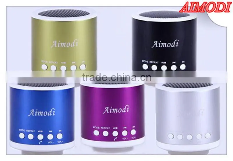 Factory price mini speaker bluetooth connection function outdoor enjoy music Aimodi-MN05BT.T