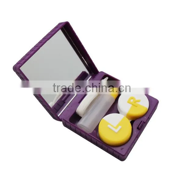 2014 new Rubik's cube contact lens case