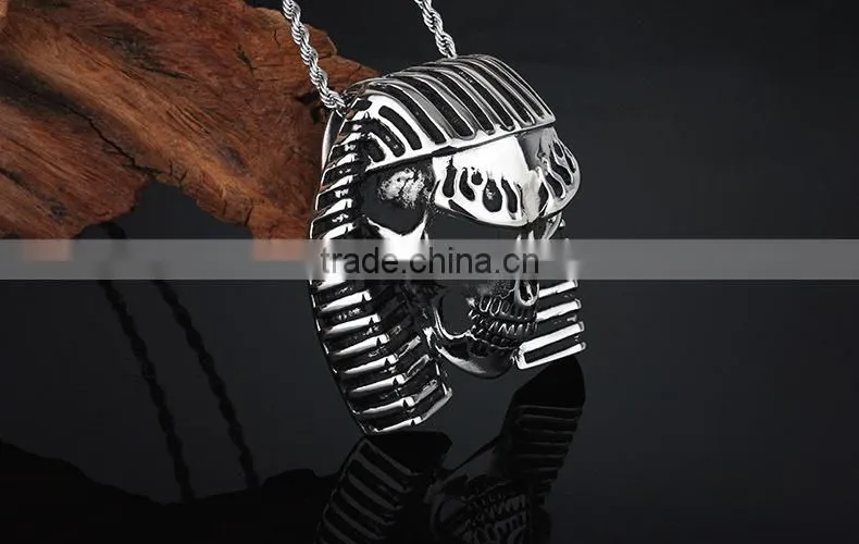 New fashion arrival China casting skull egyptian pendant