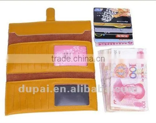 Top brand leather wallet ladies