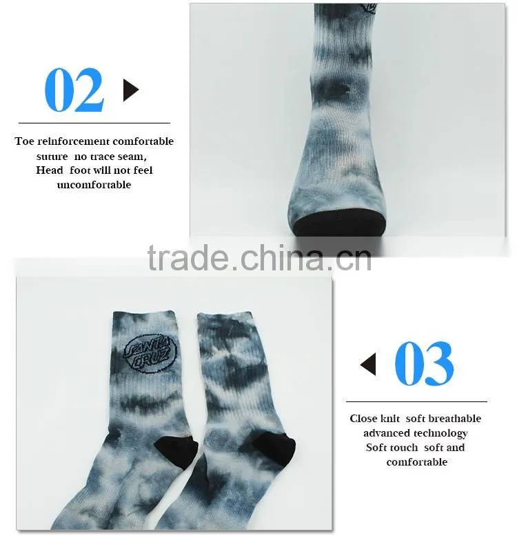 Elastic tube wholesale custom logo sports socks for man