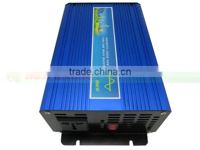 DC to AC inverter 800W off grid pure sine wave frequency inverter. 12V/24V48V/110VDC to 100/110/120/220/230/240VAC .