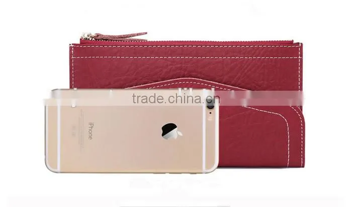 OEM Ladies Thin Wallet Leather Woman Custom Wholesale Cheap Wallet