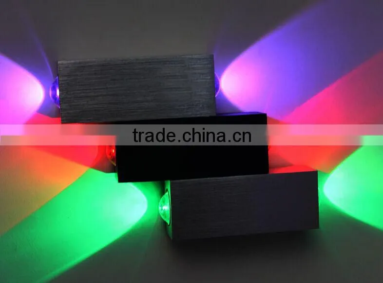Aluminium 8W rectangle led spotlight /background led spotlight/ Internet bar led light/Hotel led spotlight, LED bedroom light