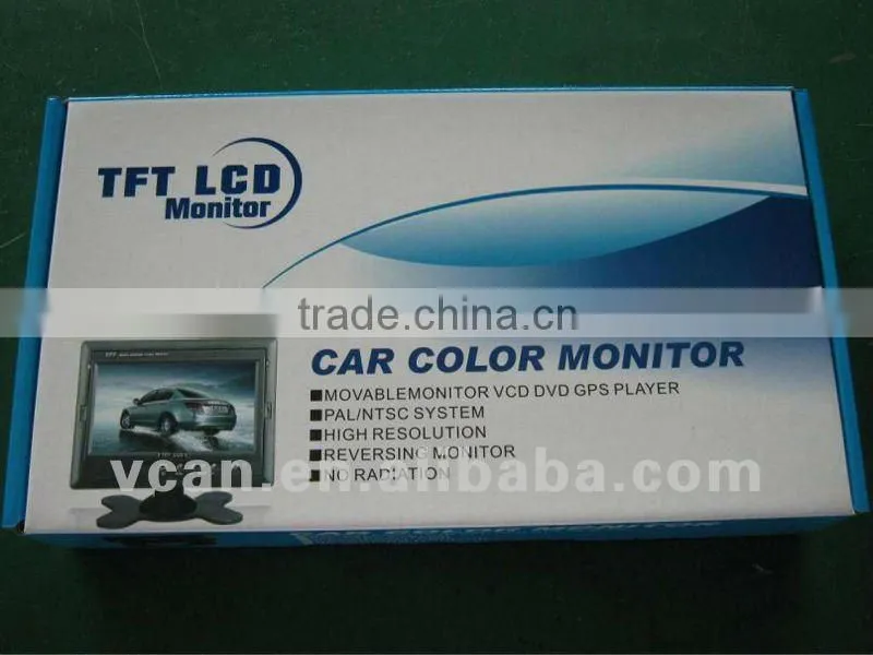 TM-7055 7 inch in car back seat lcd monitor hyundai ix35 car monitor