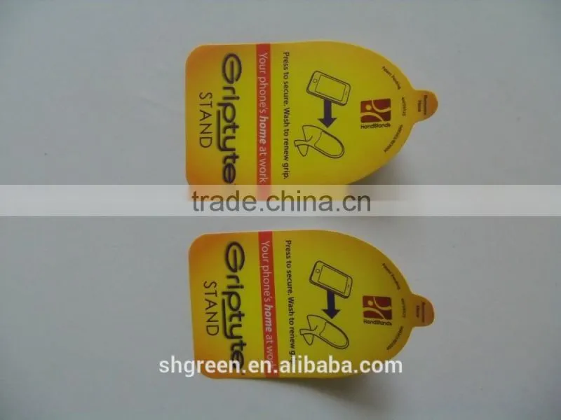 Waterproof gum paper sticker for coffee