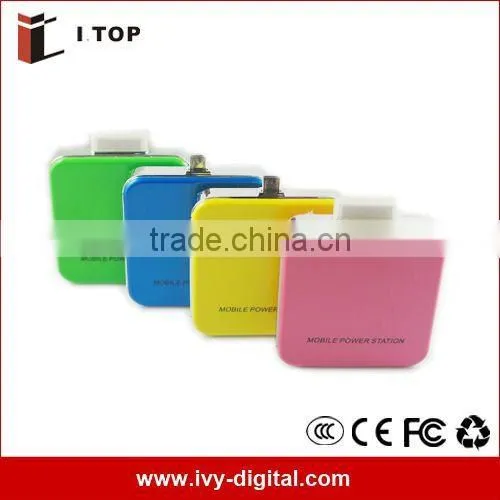 Cheap Portable Power Station for Samsung Mobile, Universal Backup Battery 2200mAh