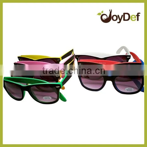 Promotional plastic cheap sun glasses