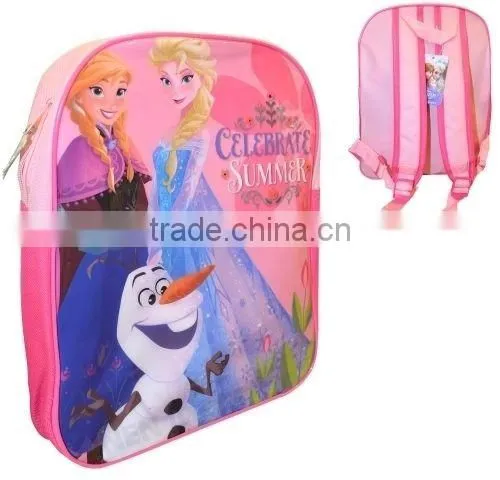 Kids TV Character PVC Front School Bag Rucksack Backpack Brand New Gift
