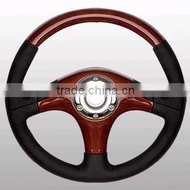 Wooden steering wheel