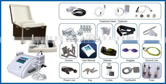 non-invasive lipo cavitation fat+diode lipo for fast slimming