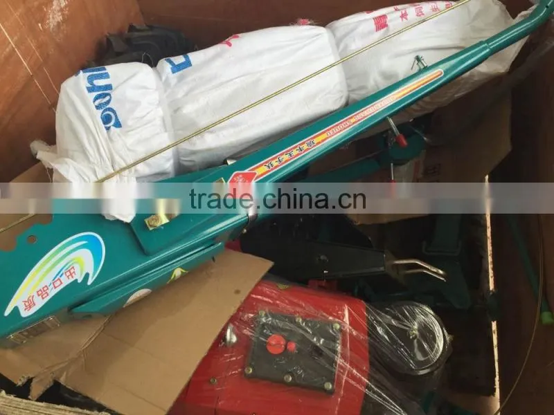 agriculture hand tractor for sale with Seat Rotary cultivator Electric start Wood packing Install video and Random small tools