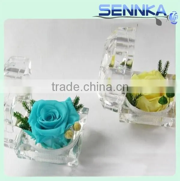 Luxury Handcraft Rose Car hangings Preserved fresh rose