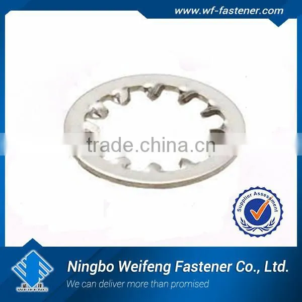 Toothed Lock Washer DIN6797 Stainless Steel 316/316L, Natural Color best quality washer