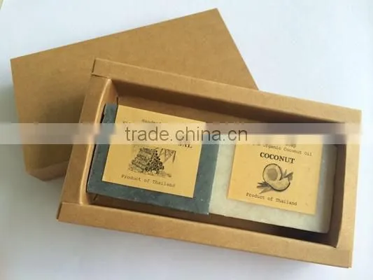 Beer and Wine Gift set. Natural soap with organic virgin coconut oil.