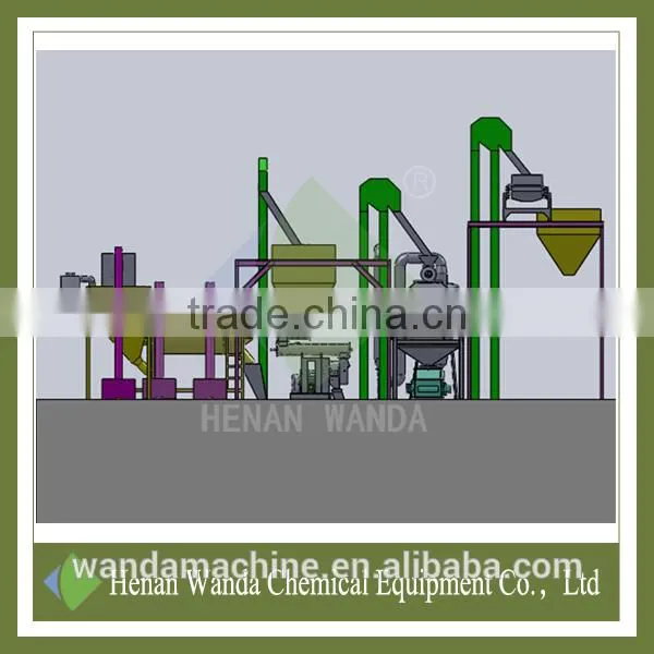 professional poultry feed pellet production line