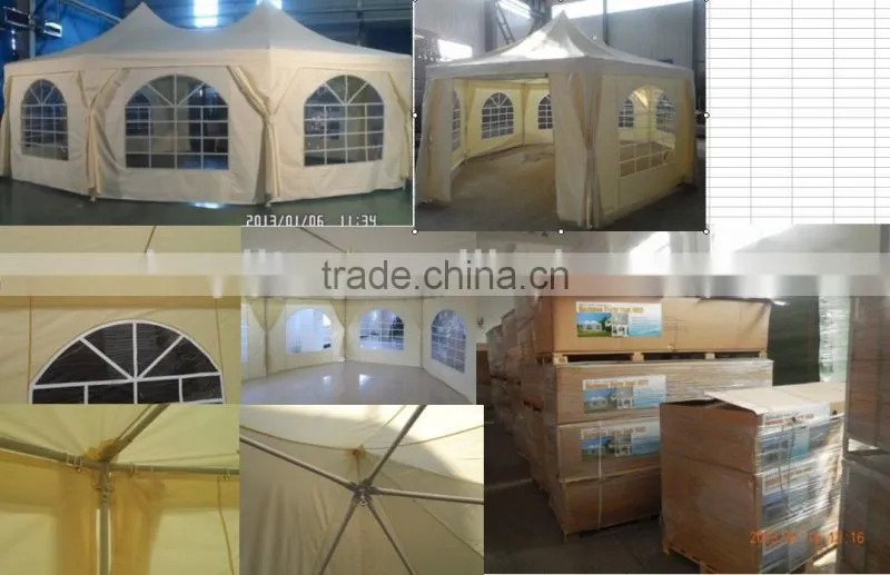 Party promotional exhibition event party 6*12m 6*6m pagoda tent