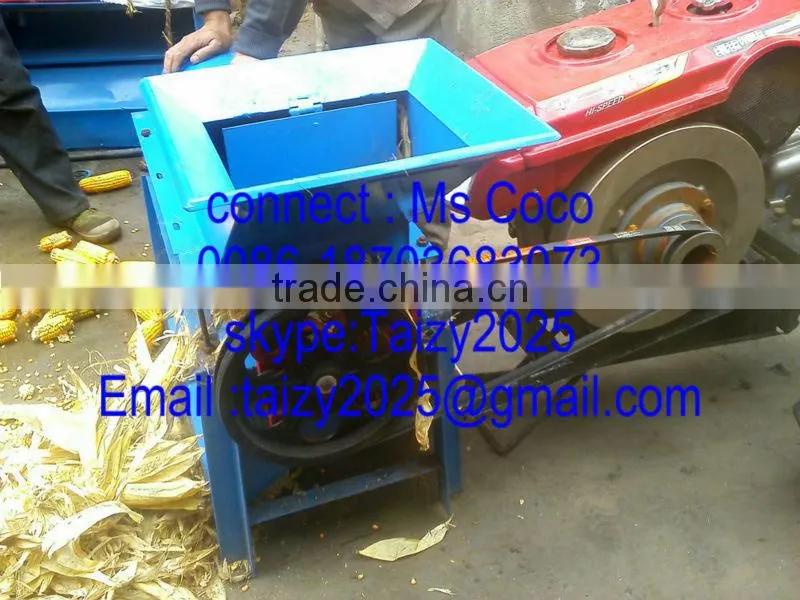 good quality corn thresher and peeler machine