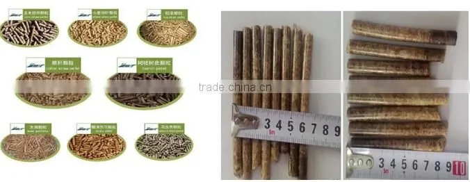 Wood pellet machine for homemade pellets production