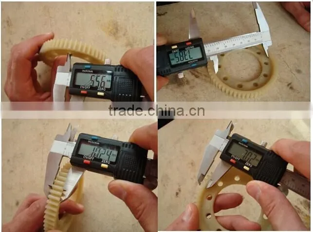 plastic wheel B for lawn mower