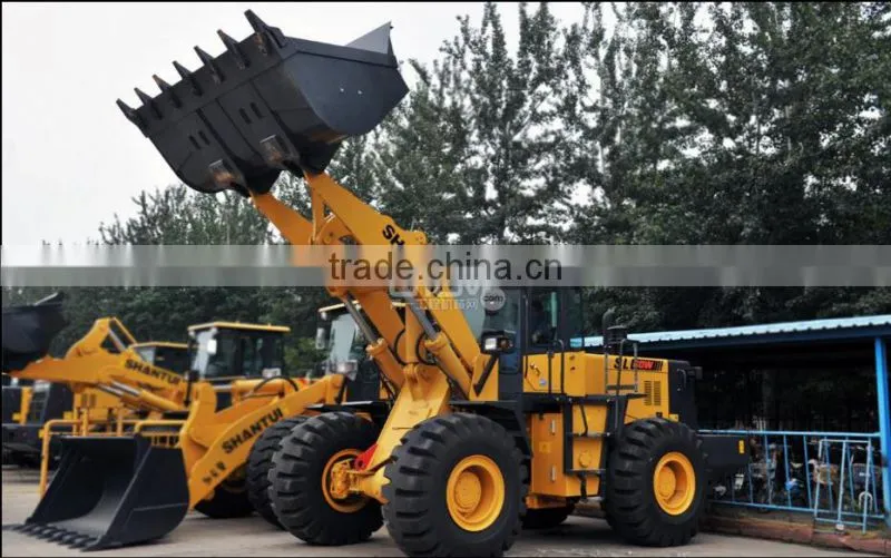 2017 Shantui 6Ton Wheel Loader SL60W With Best Price