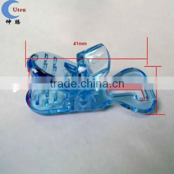 Hot 10color T Design Plastic Dummy Clip with high Quality
