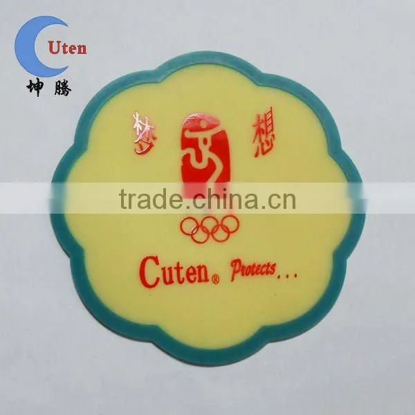 Custom Anti-Slip Fashionable Silicone Cup Pad