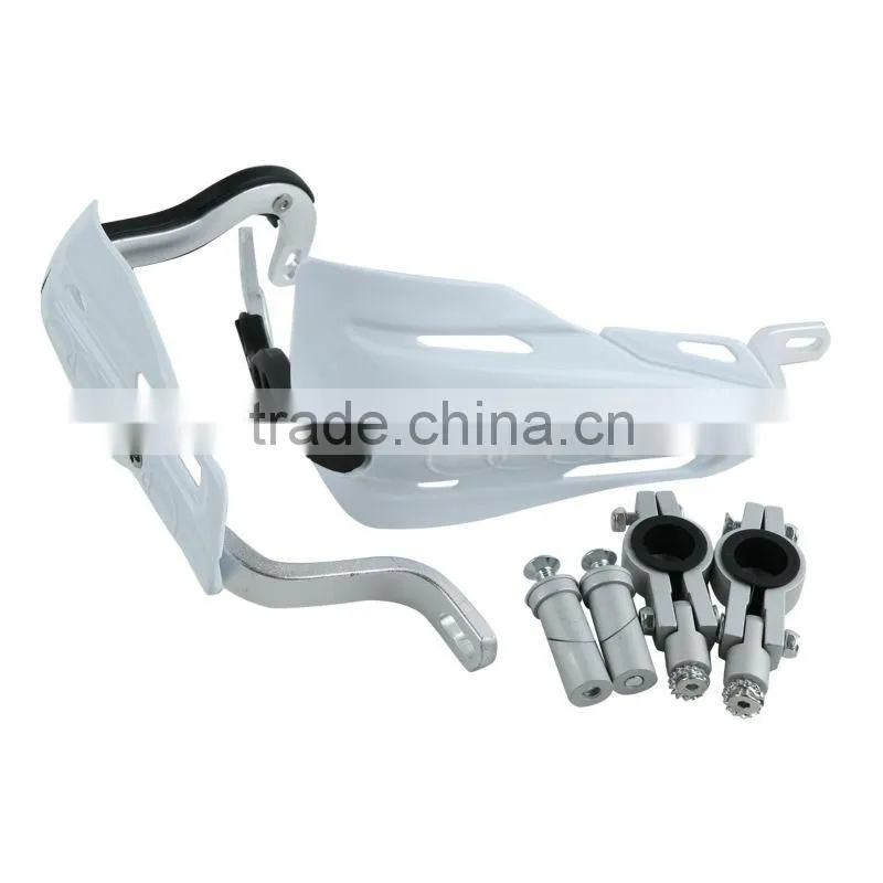 For Honda Kawasaki Yamaha Dirt KTM MX ATV New White 7/8" Handguards Hand Guards