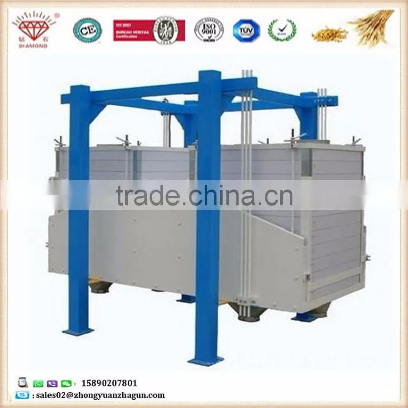 Double-bin grain flour mill plansifter flour mill sieve
