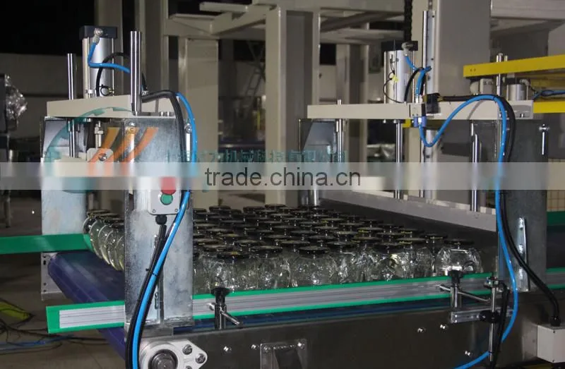 Automatic Tin Metal Can Electric Stacker Palletizer Machine