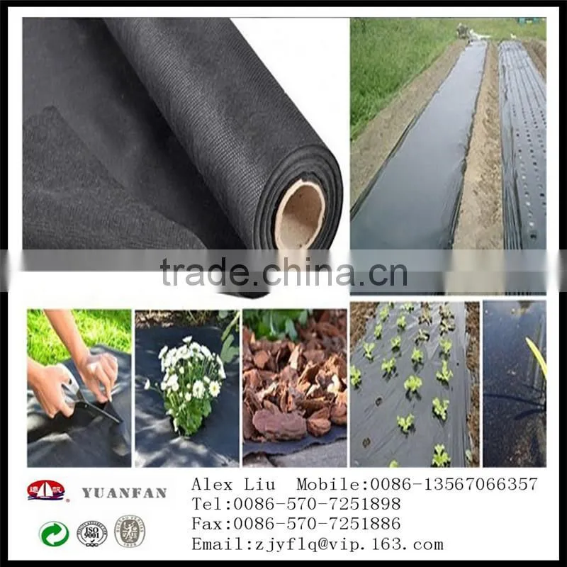 controls weeds promotes plant growth nonwoven fabric