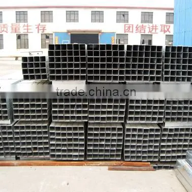 rectangular steel tube 50/100/1.3mm q235 pre galvanized pipe