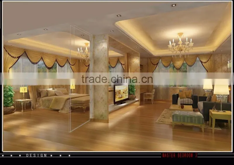 High Definition 3D Rendering Perspective And Sketch Architectural Design