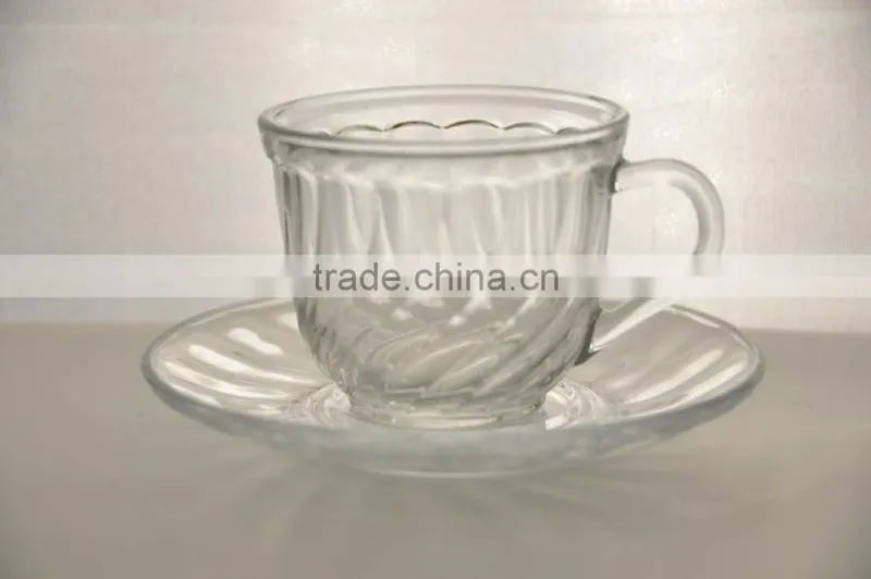 With FDA/SGS certification Anhui factory supply wholesale bulk tea cup and saucer sets for espresso