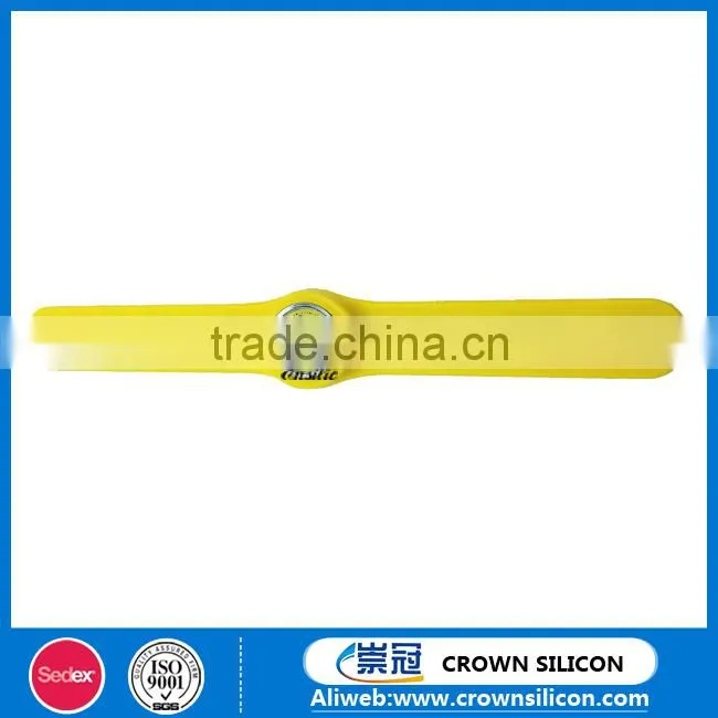 silicone slap watches snap on band slap watches