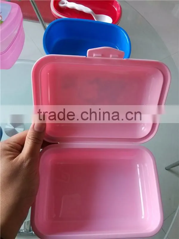 Kids Plastic lunch boxes/children's lunch box/plastic food container