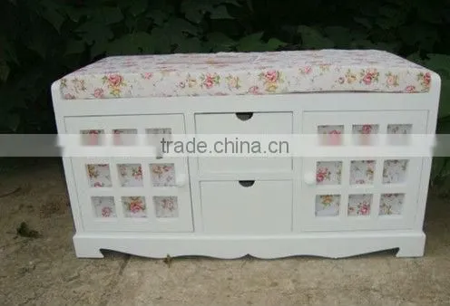 home decor wooden shoe rack, wooden footstool,wooden shoes shelf