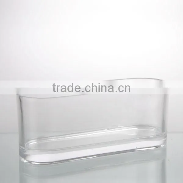 4"cand colorful sqnare vase set