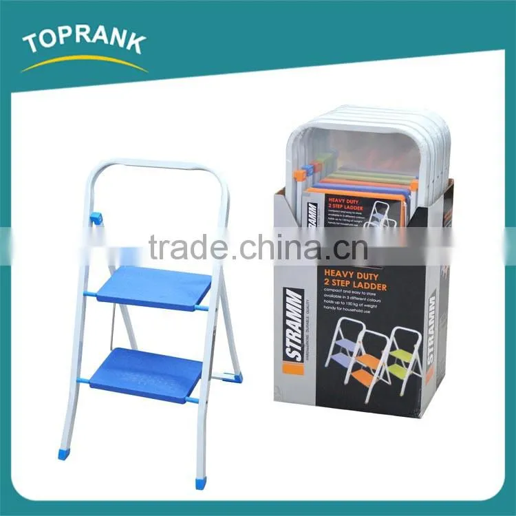 Cheap wholesale flexible 2 step multipurpose aluminium ladder as seen on tv