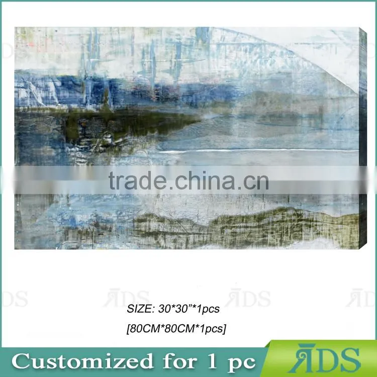 Amazon Hot Sell Famous Modern Abstract Landscape Pictures Wall Art Home Office Decorations Artwork Painting