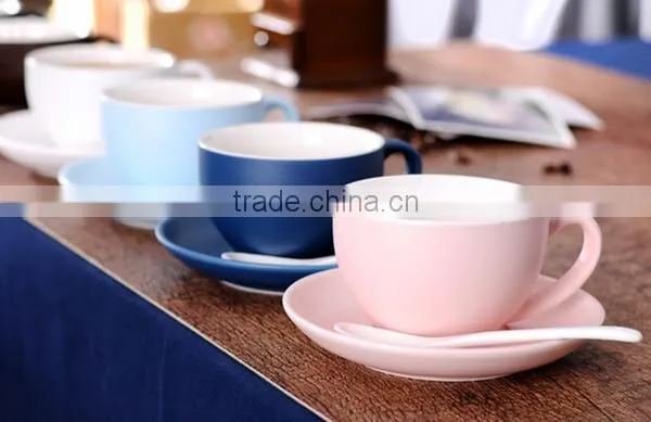 wholeasle customized creative gift mugs , porcelain coffee cup with saucer, not including spoon