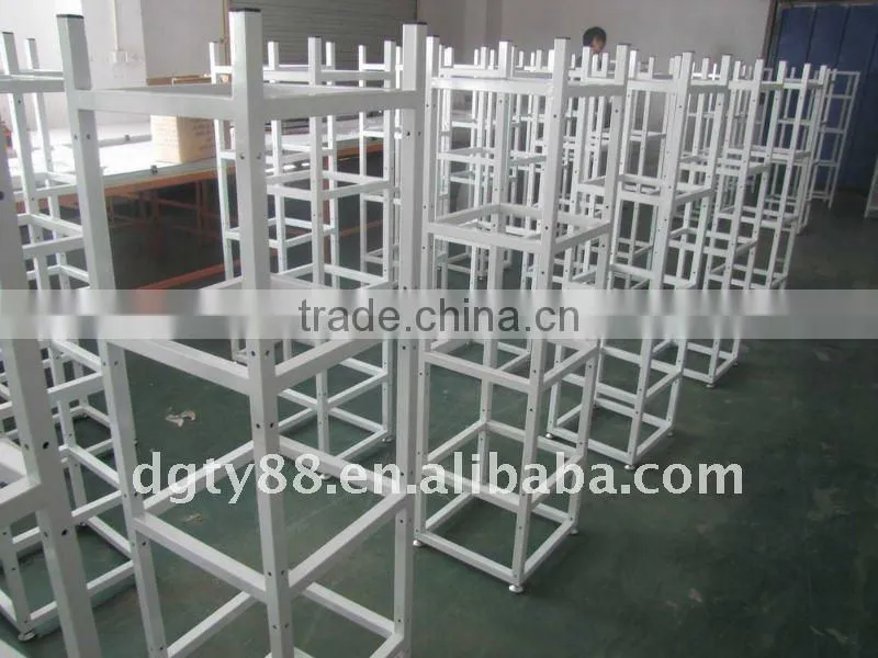 Plastic beverage display rack, Plastic display rack